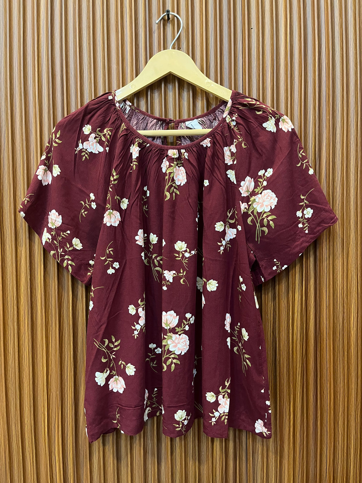 Chest 21 | Length 22 | Womens Half Sleeve Western Top