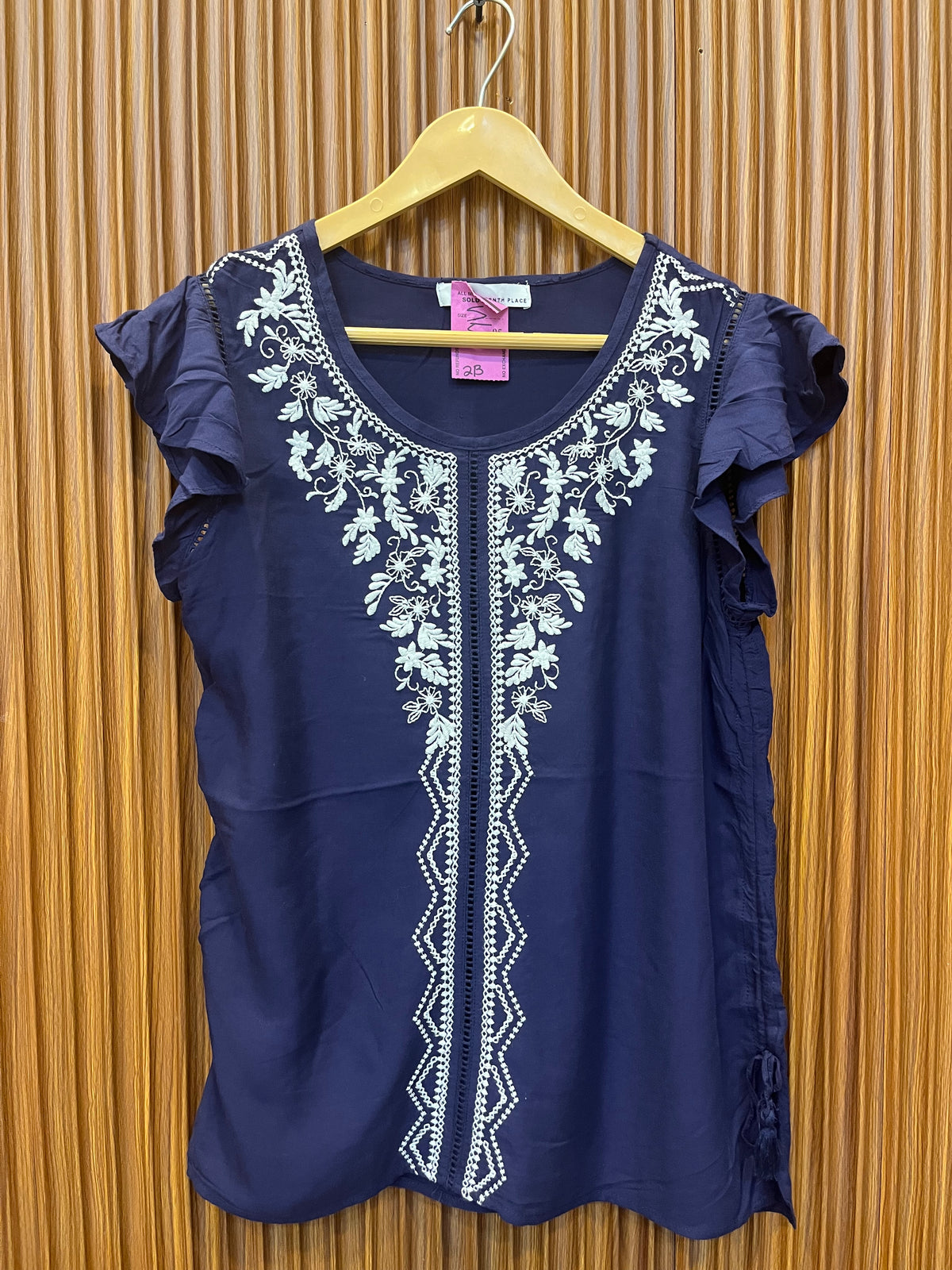 Chest 18 | Length 25 | Womens Half Sleeve Western Top