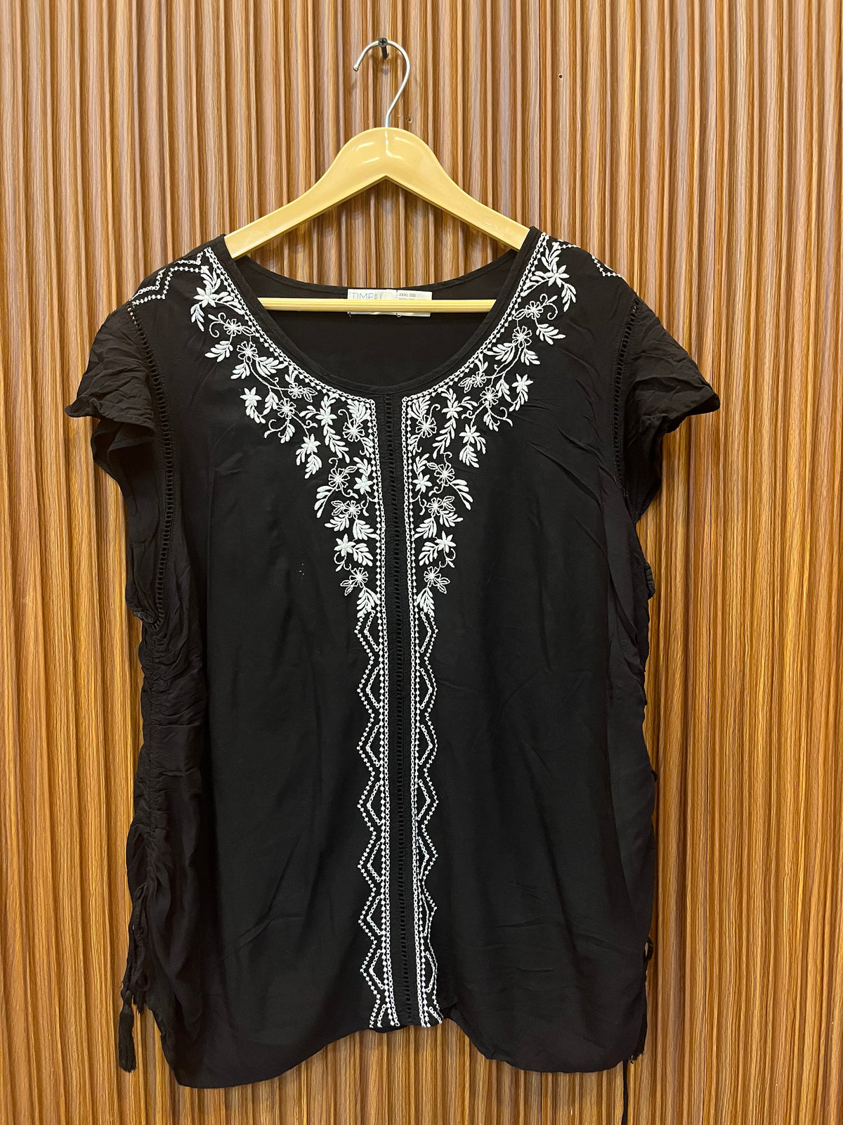 Chest 22 |  Length 27 | Womens Half Sleeve Western Top