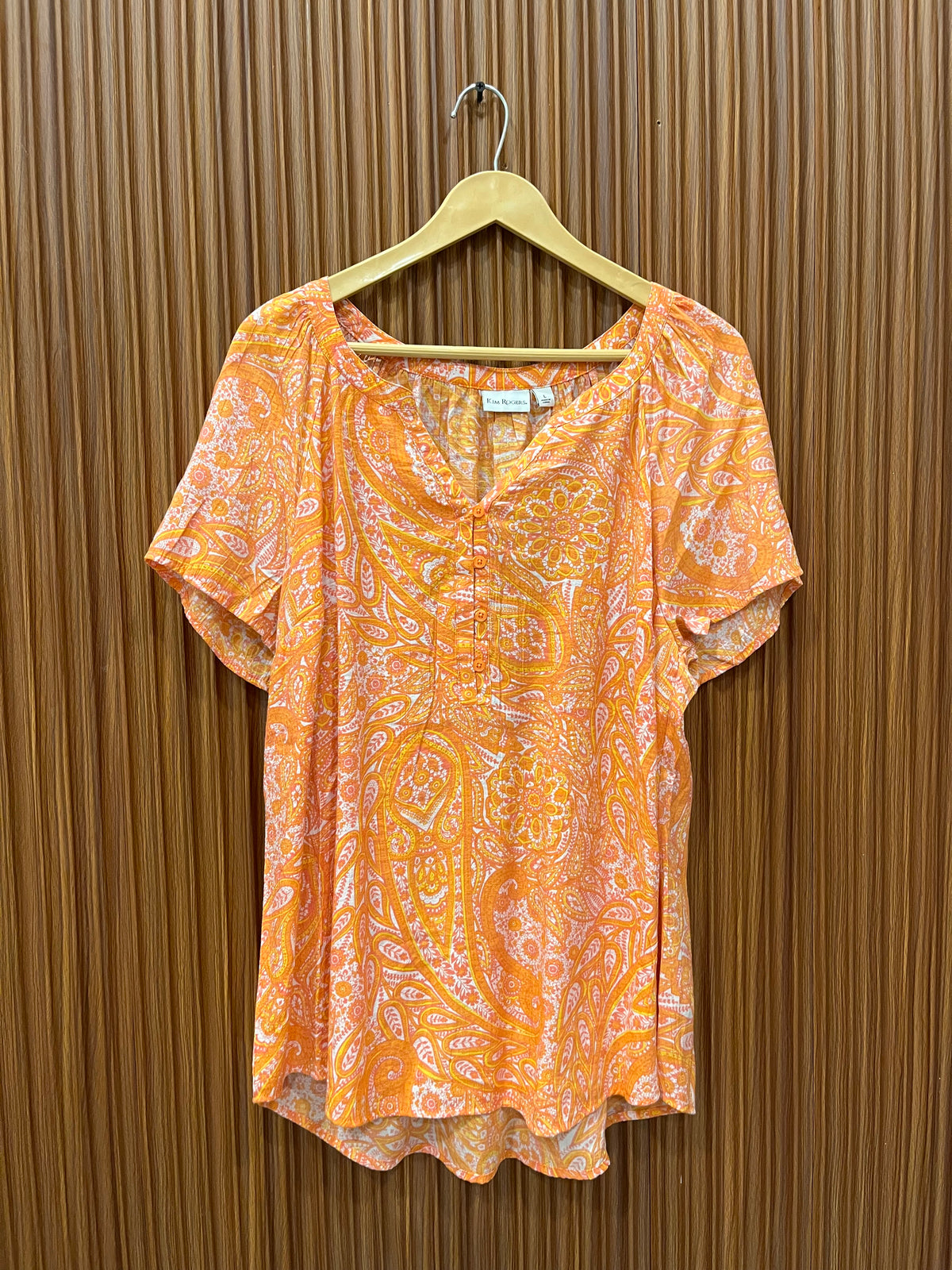Chest 22 Length 27 | Womens Half Sleeve Western Top