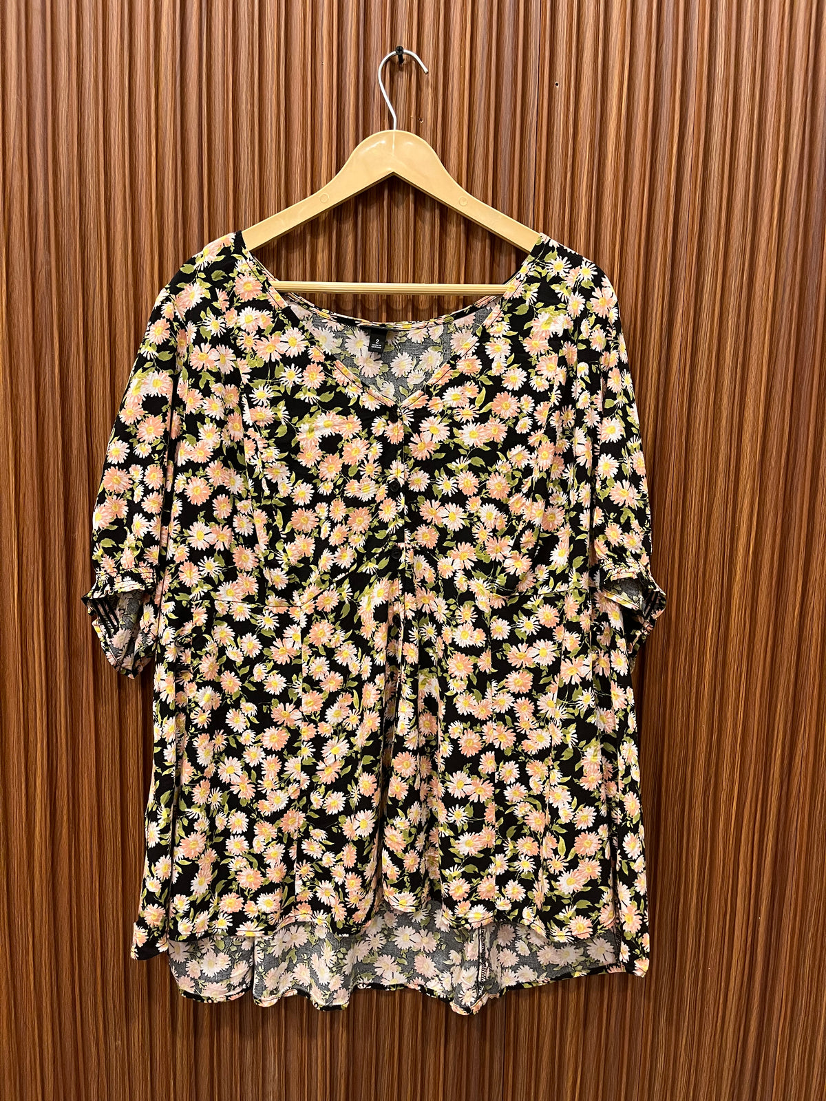 Chest 23 Length 28 | Womens Half Sleeve Western Top