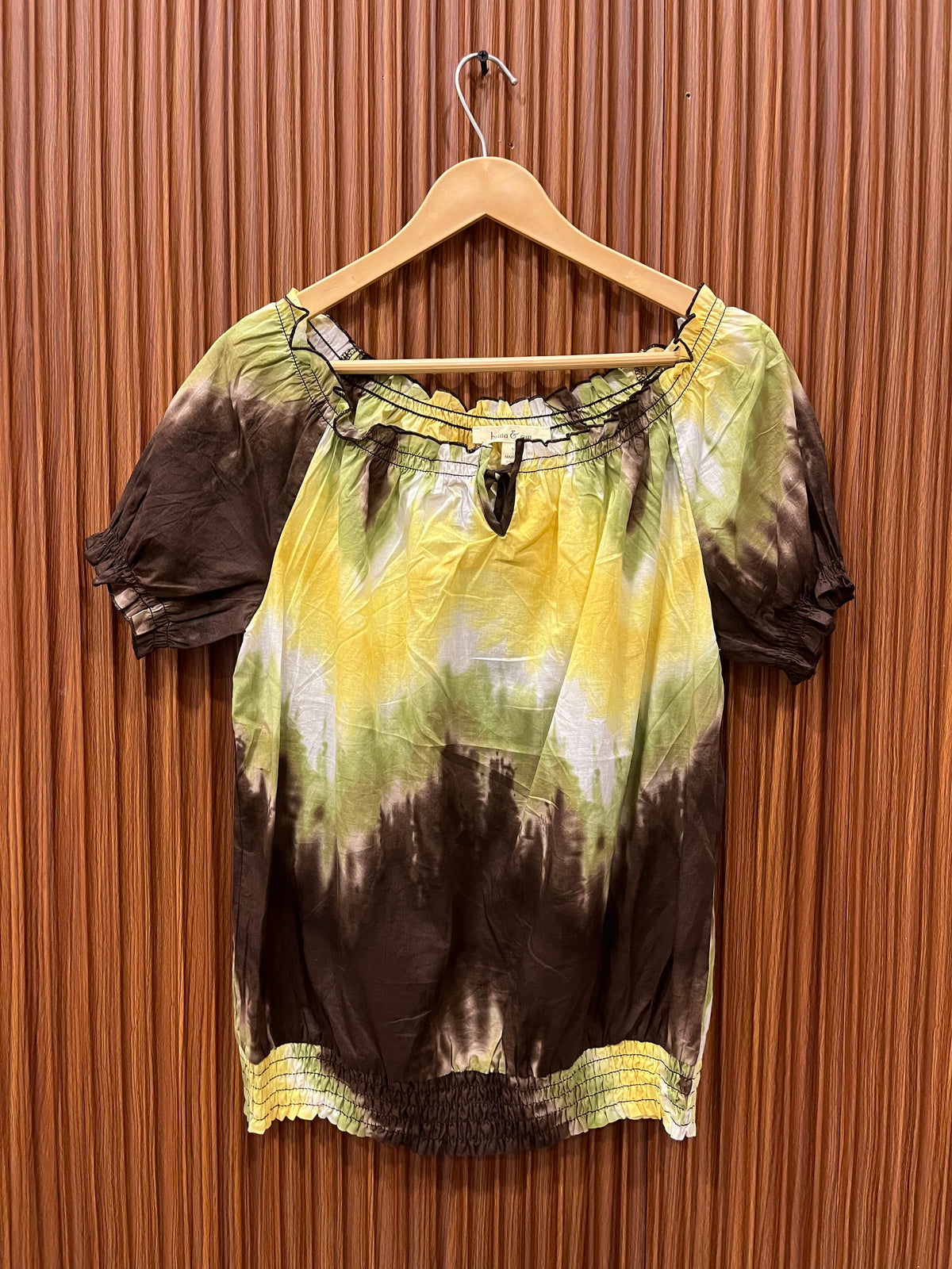 Chest 19 Length 22 | Womens Half Sleeve Western Top