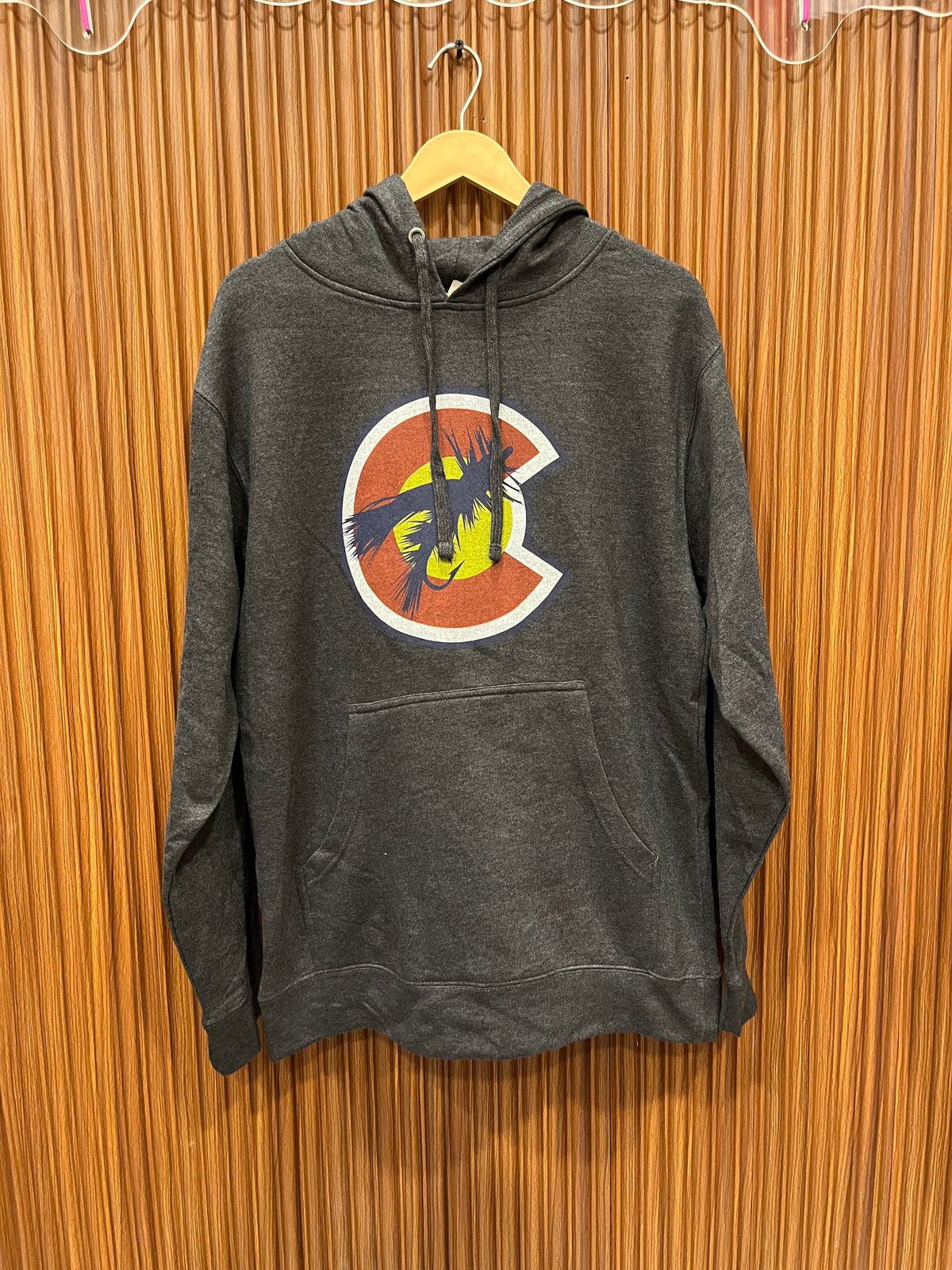 Chest 21 Length 29 | western woman branded hoodie