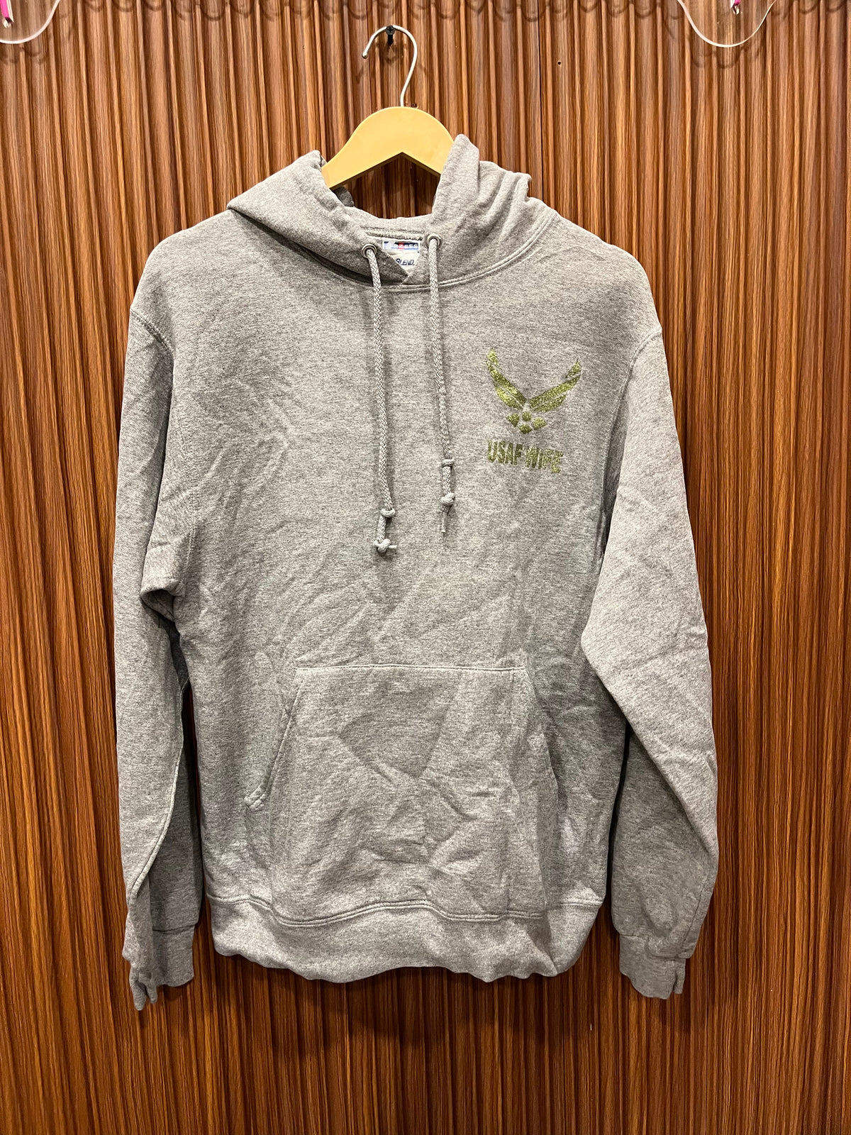 Chest 18 Length 25 | western woman branded hoodie