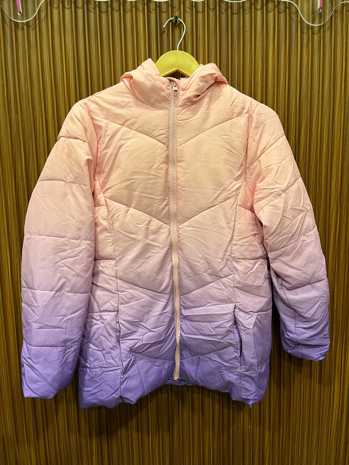 Chest 19 Length 27 | woman branded bumper jacket