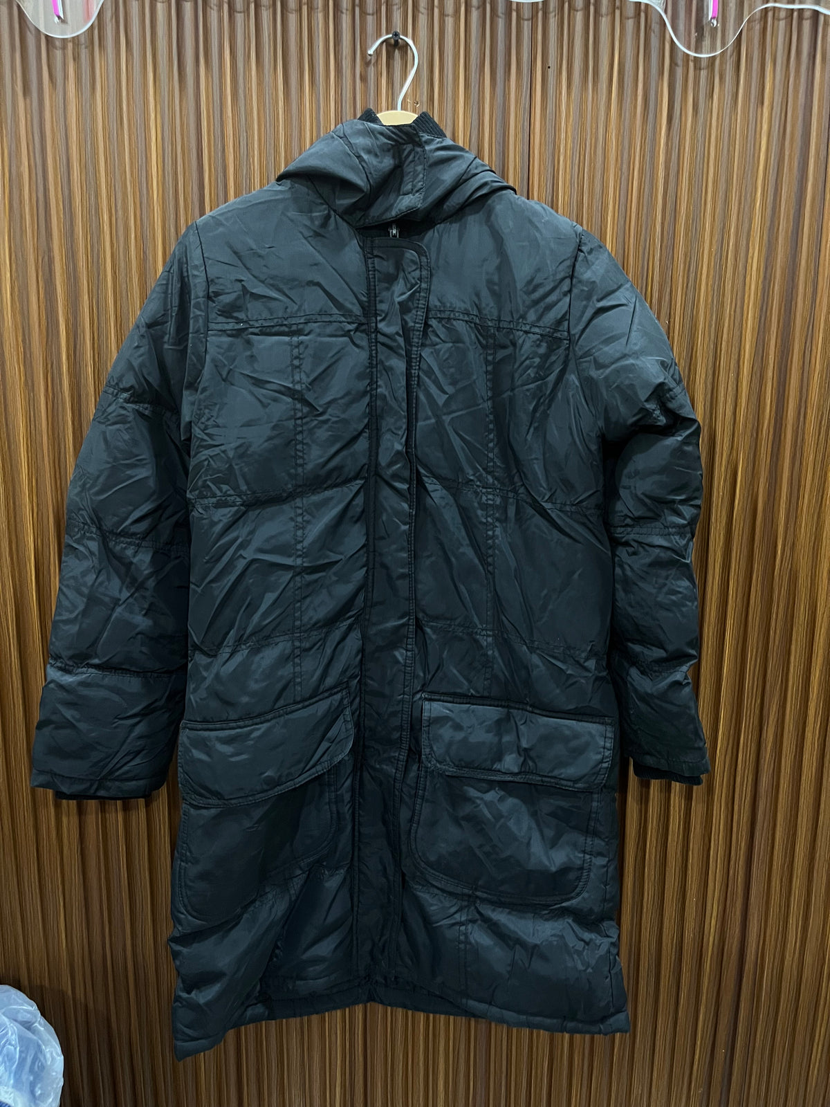 Chest 19 Length 35 | woman branded bumper jacket