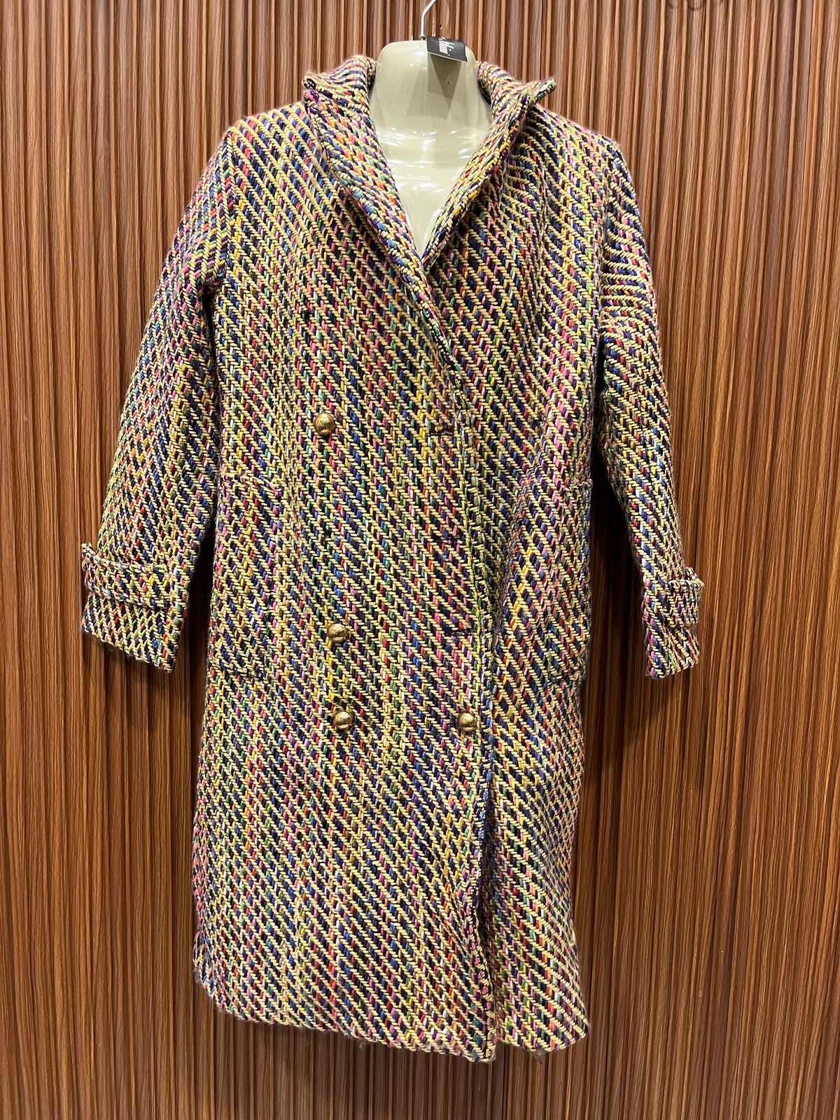 Chest 21 Length 38 | branded woman long coat