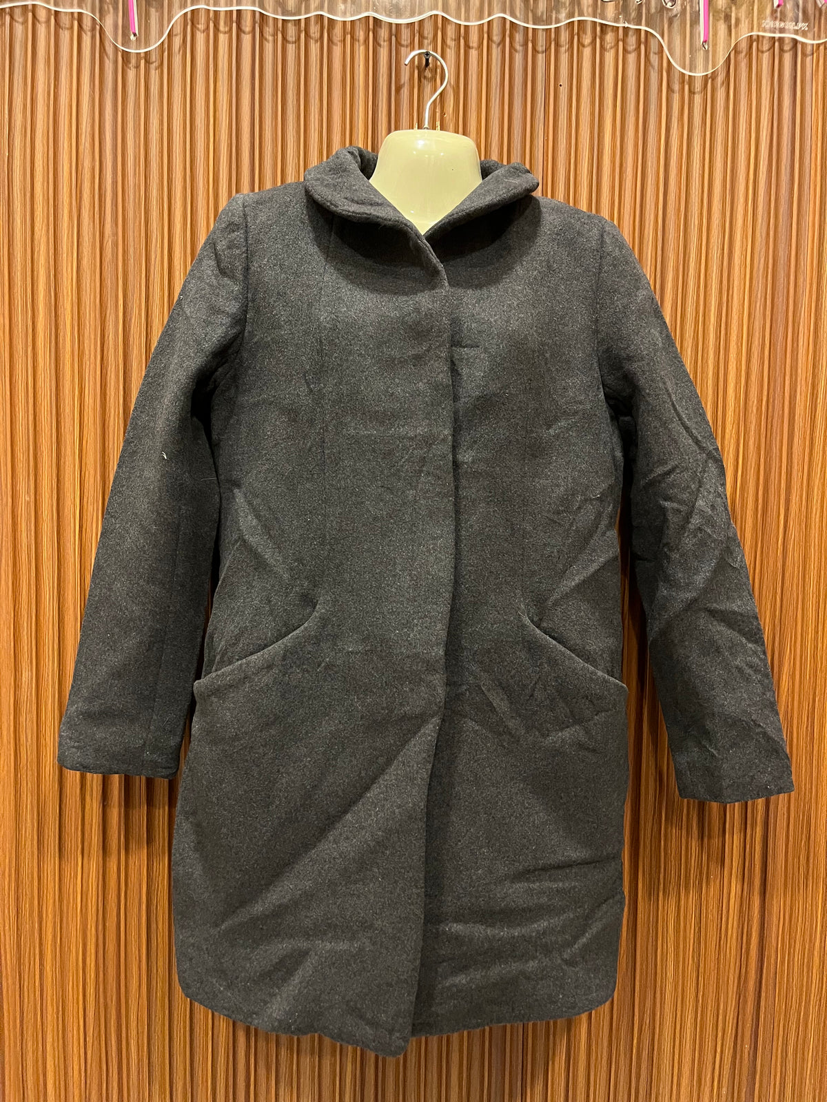 Chest 19 Length 33 | branded woman long coat