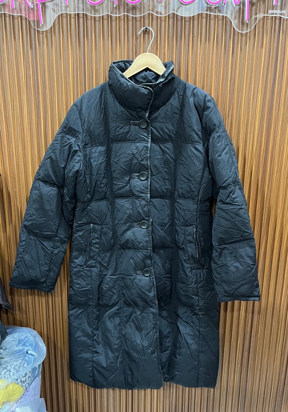 Chest 20 Length 41 | woman branded bumper jacket