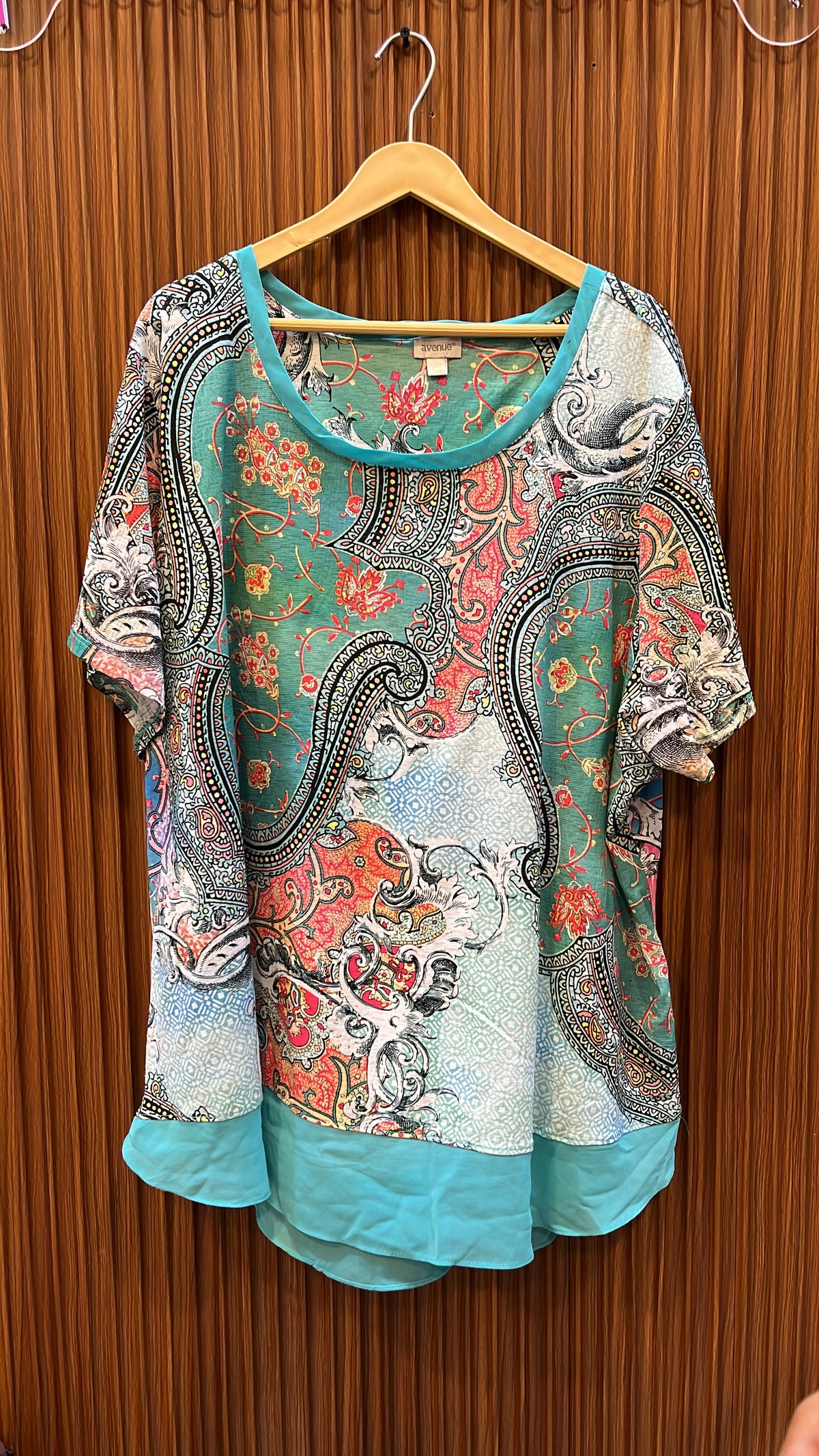 Chest 27 Length 33 | Womens Half Sleeve Western Top